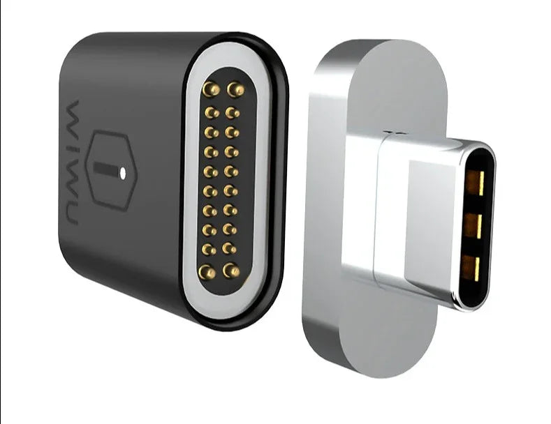 Wiwu Magsafe Type-C Magnetic Cable Connector For Macbook - Tashqila Wiwu Magsafe Type-C Magnetic Cable Connector For Macbook - Tashqila